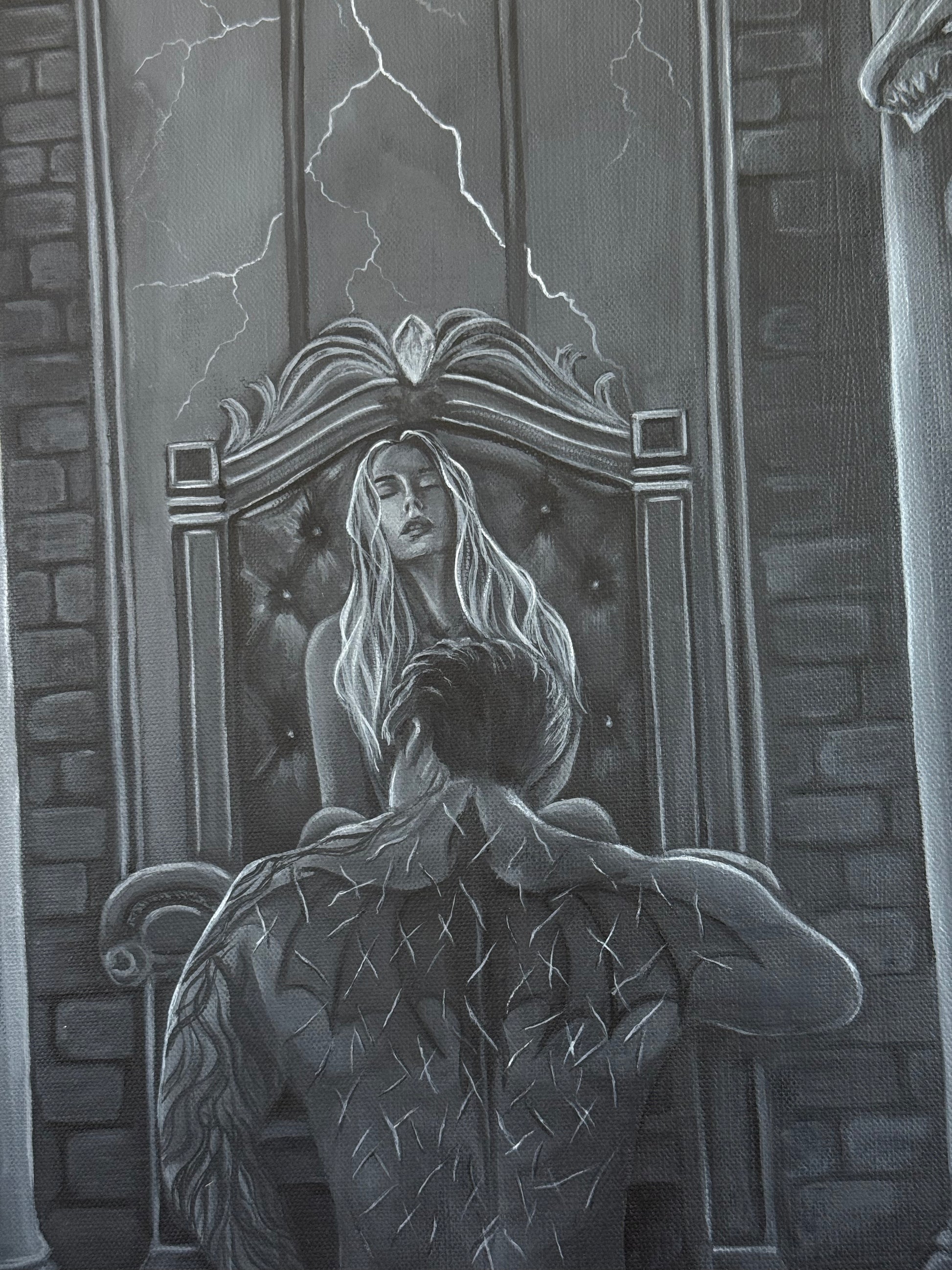 "Duke and His Duchess" Original Painting