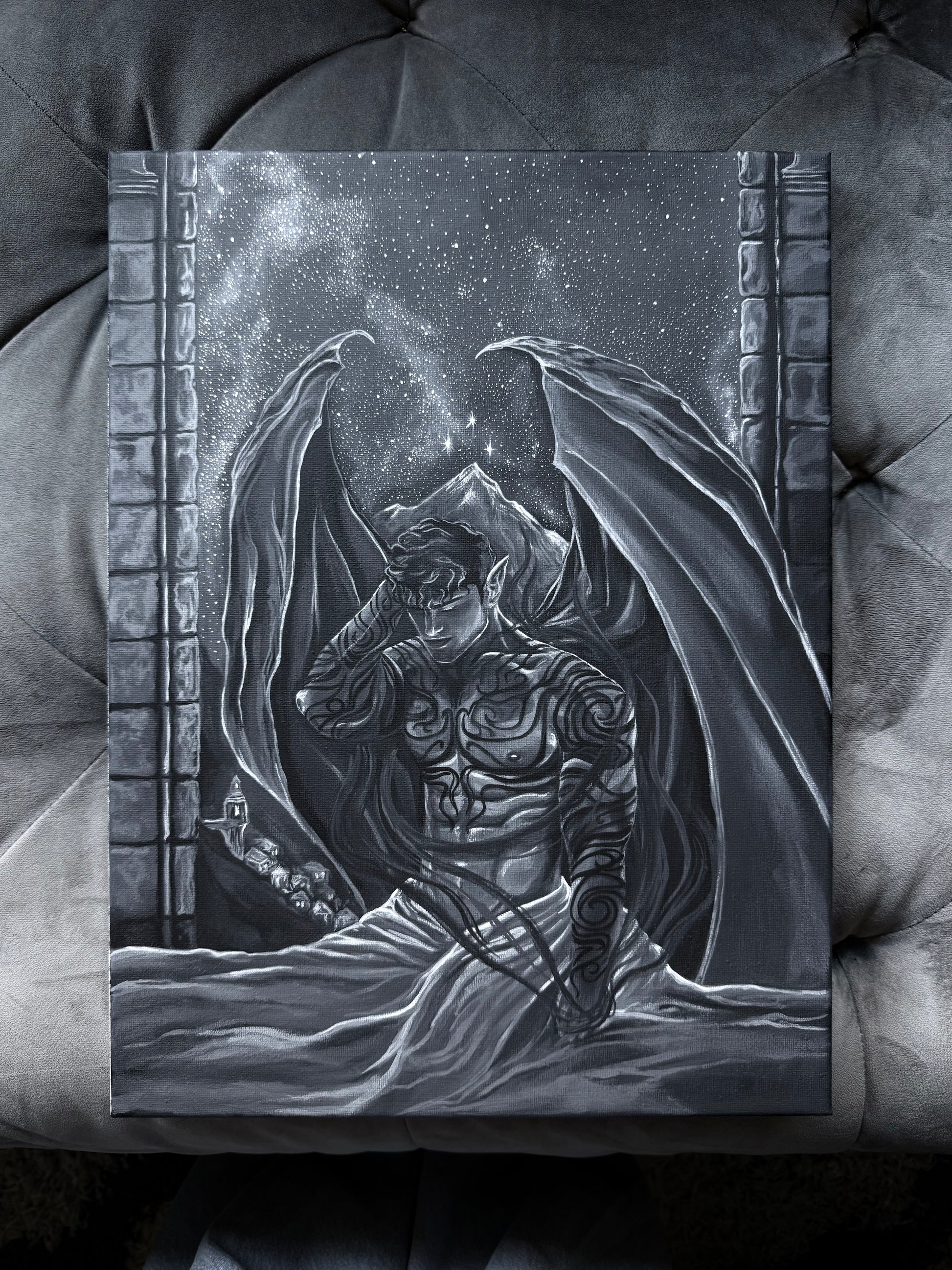 "Dreams and Nightmares" Original Painting