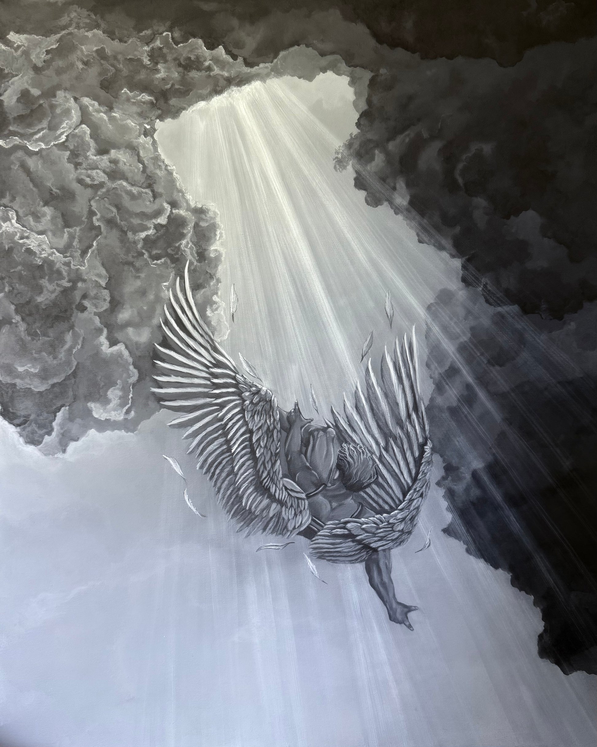 "Fearless Flight" Original Painting