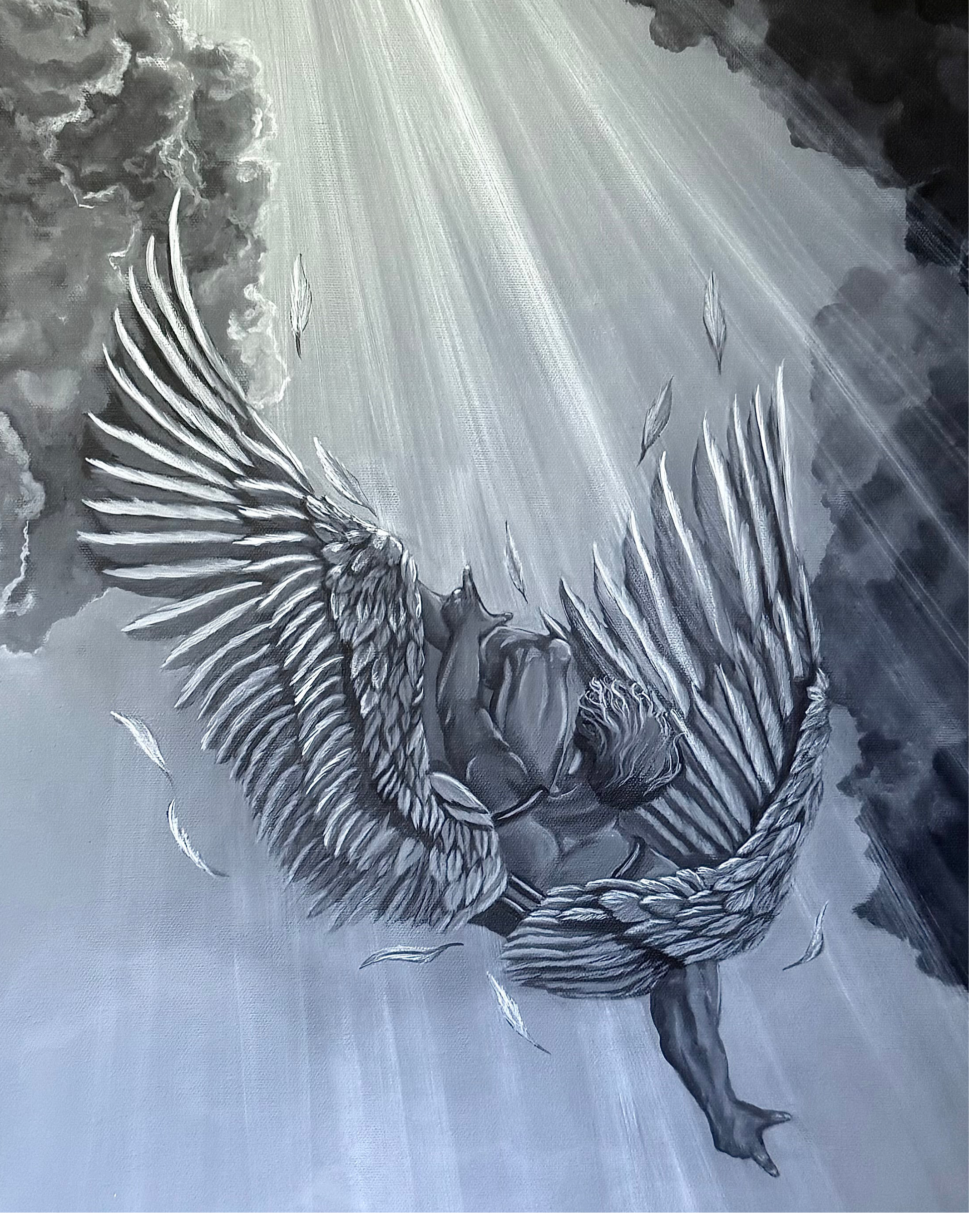 "Fearless Flight" Original Painting
