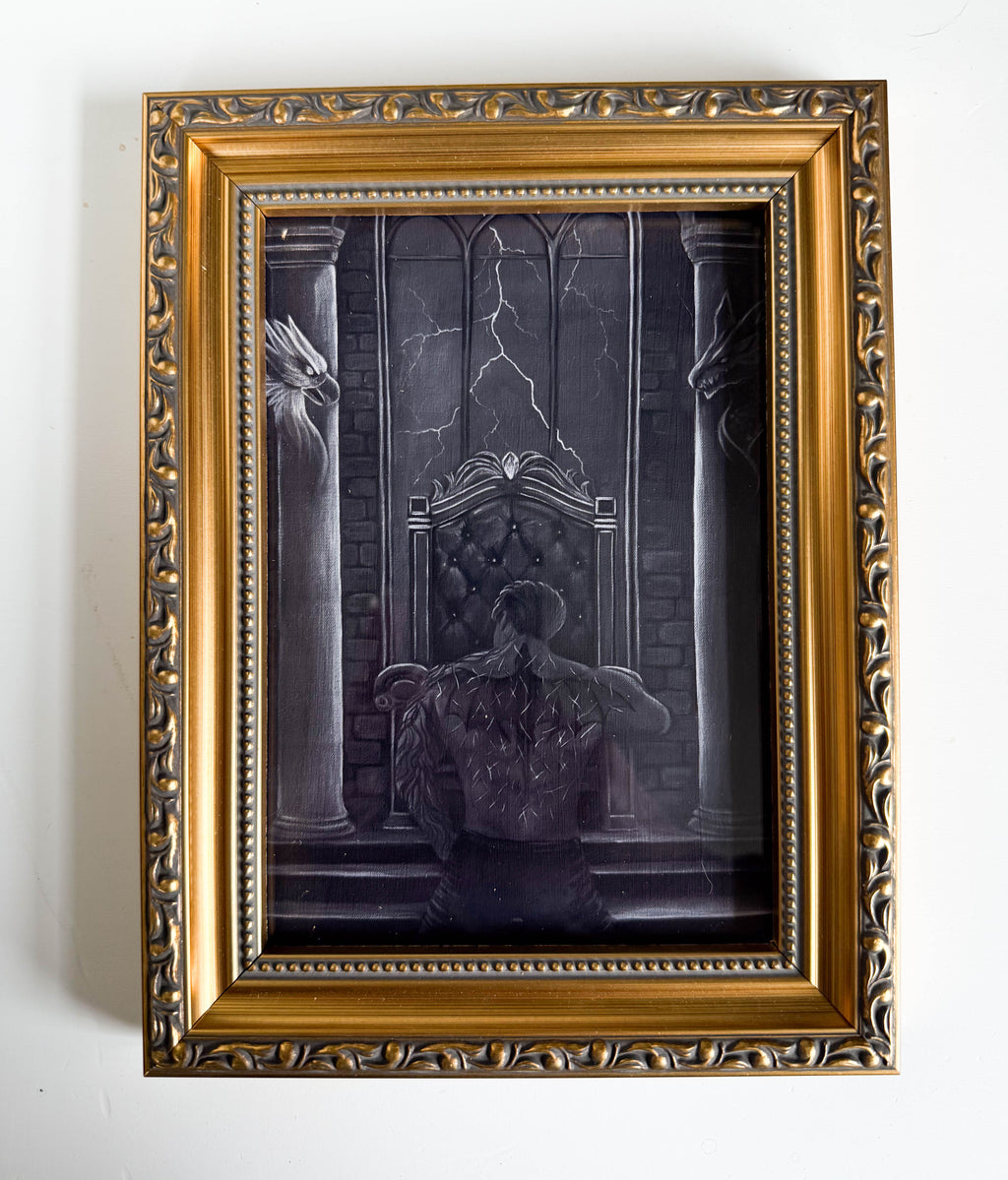 Framed "Dark Retribution" Print