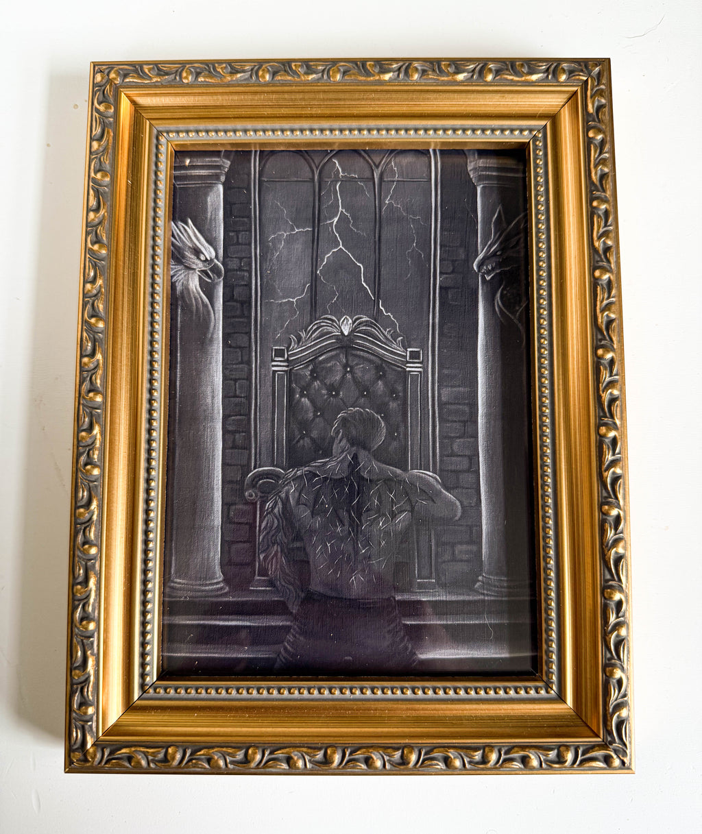 Framed "Dark Retribution" Print