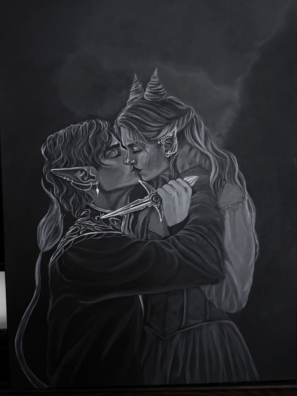 "Sweet Devotion" Original Painting