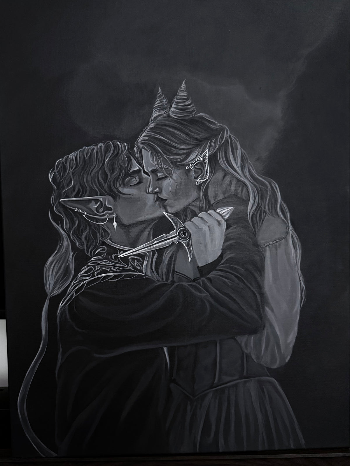 "Sweet Devotion" Original Painting