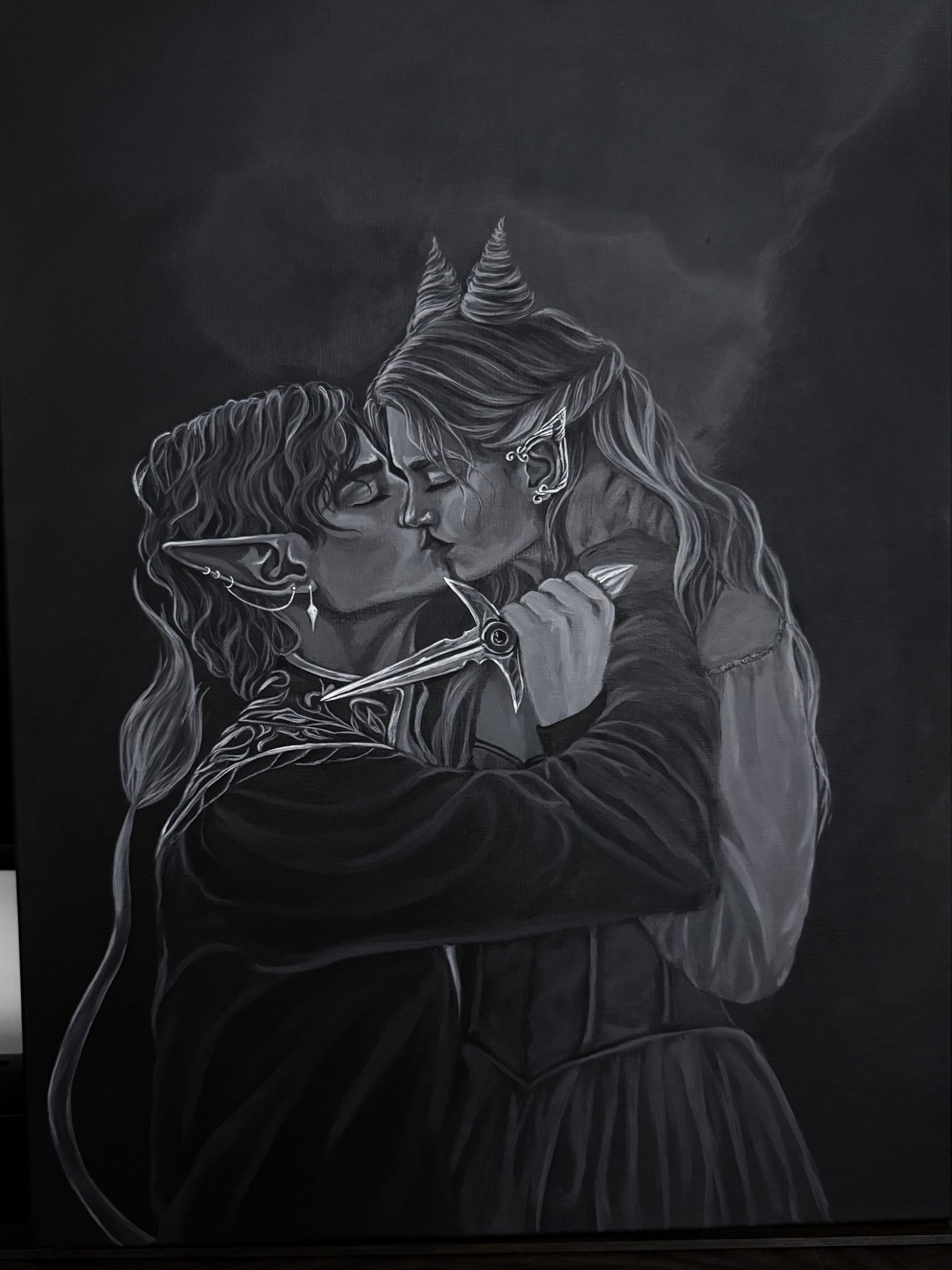 "Sweet Devotion" Original Painting
