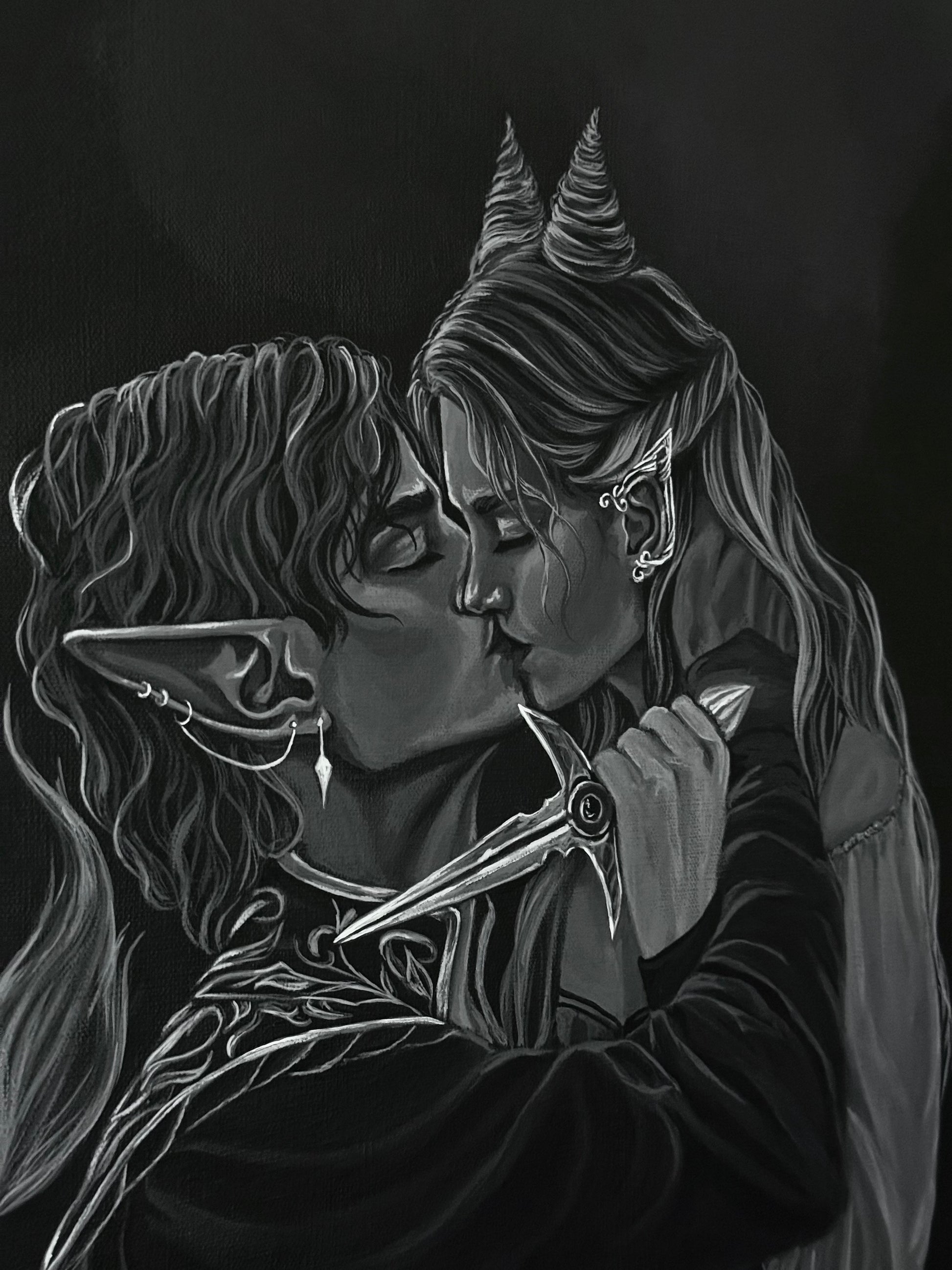 "Sweet Devotion" Original Painting