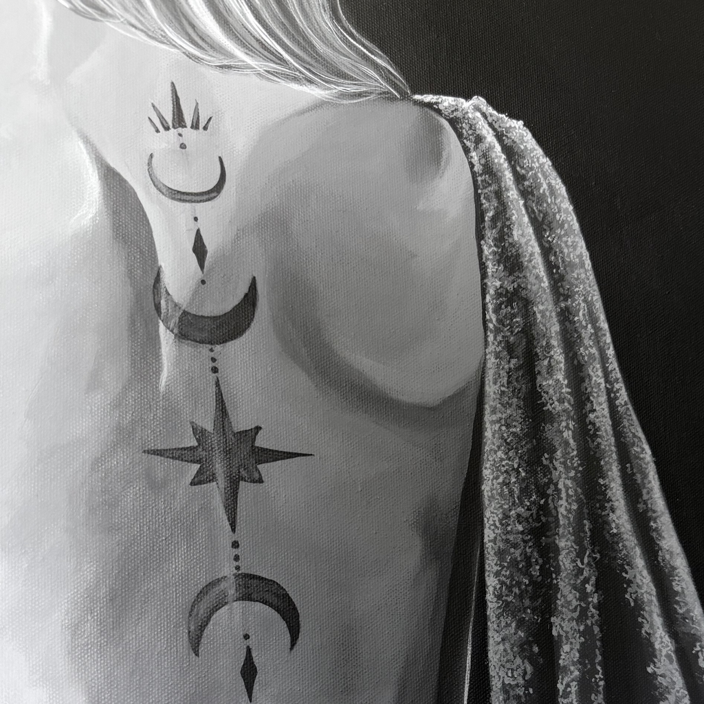 "Lady of Starlight" Original Painting