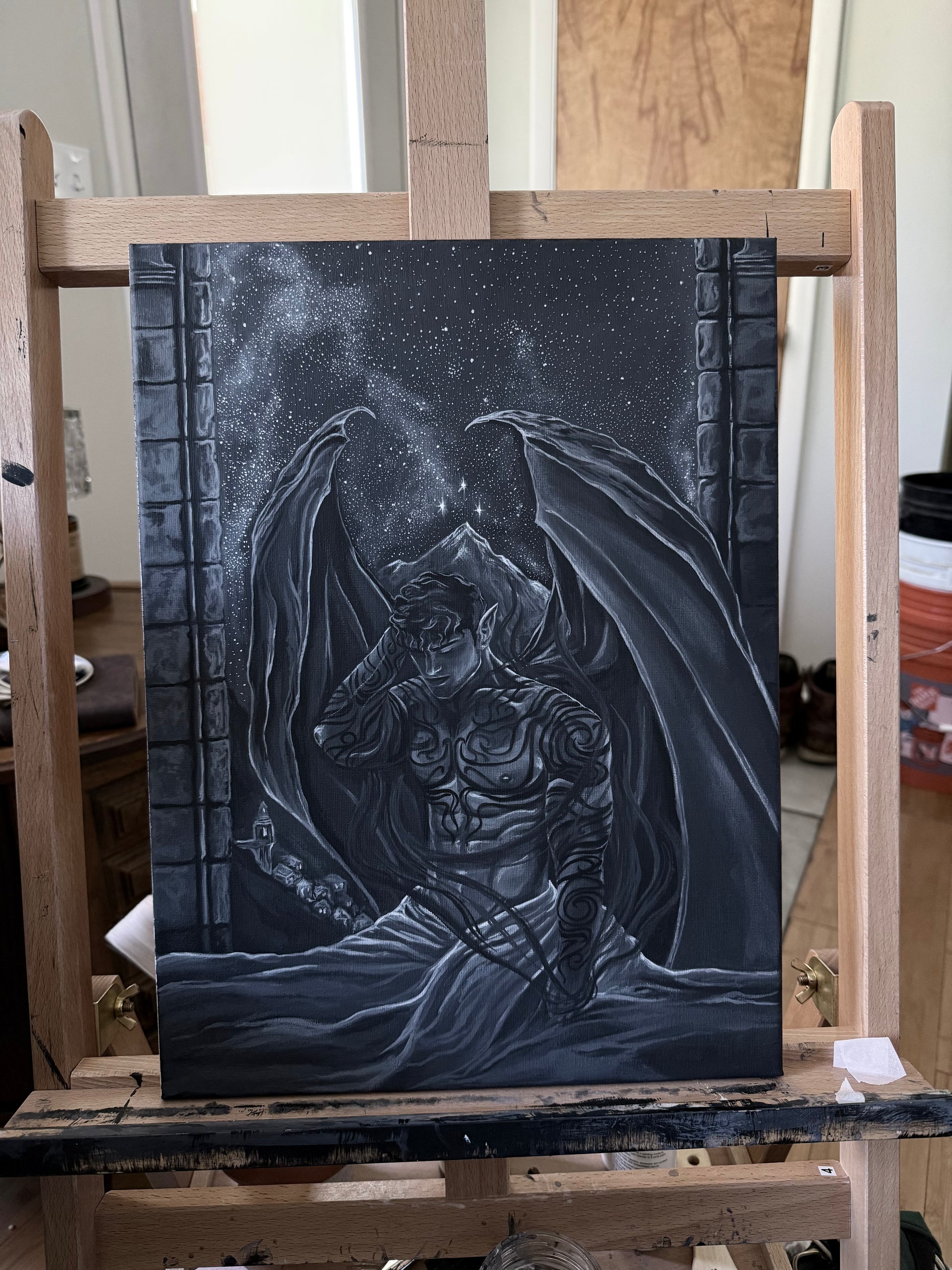 "Dreams and Nightmares" Original Painting