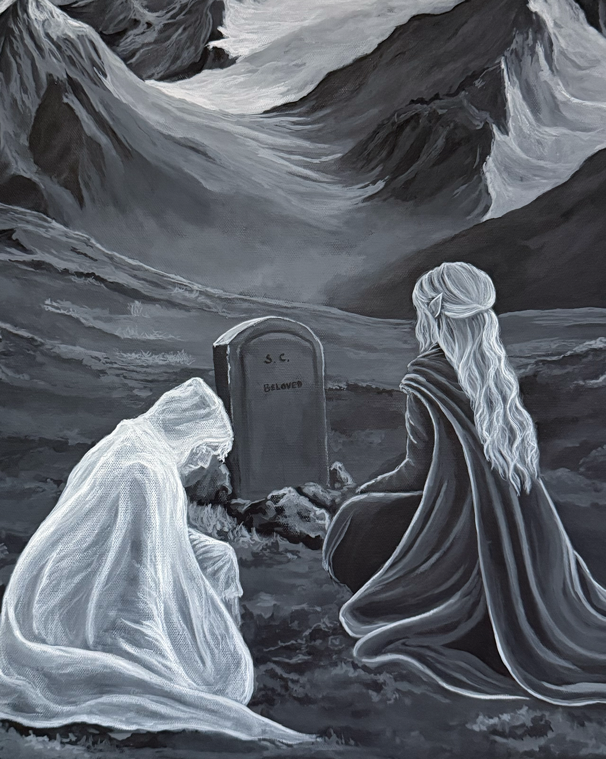 "Tethered Souls" Original Painting